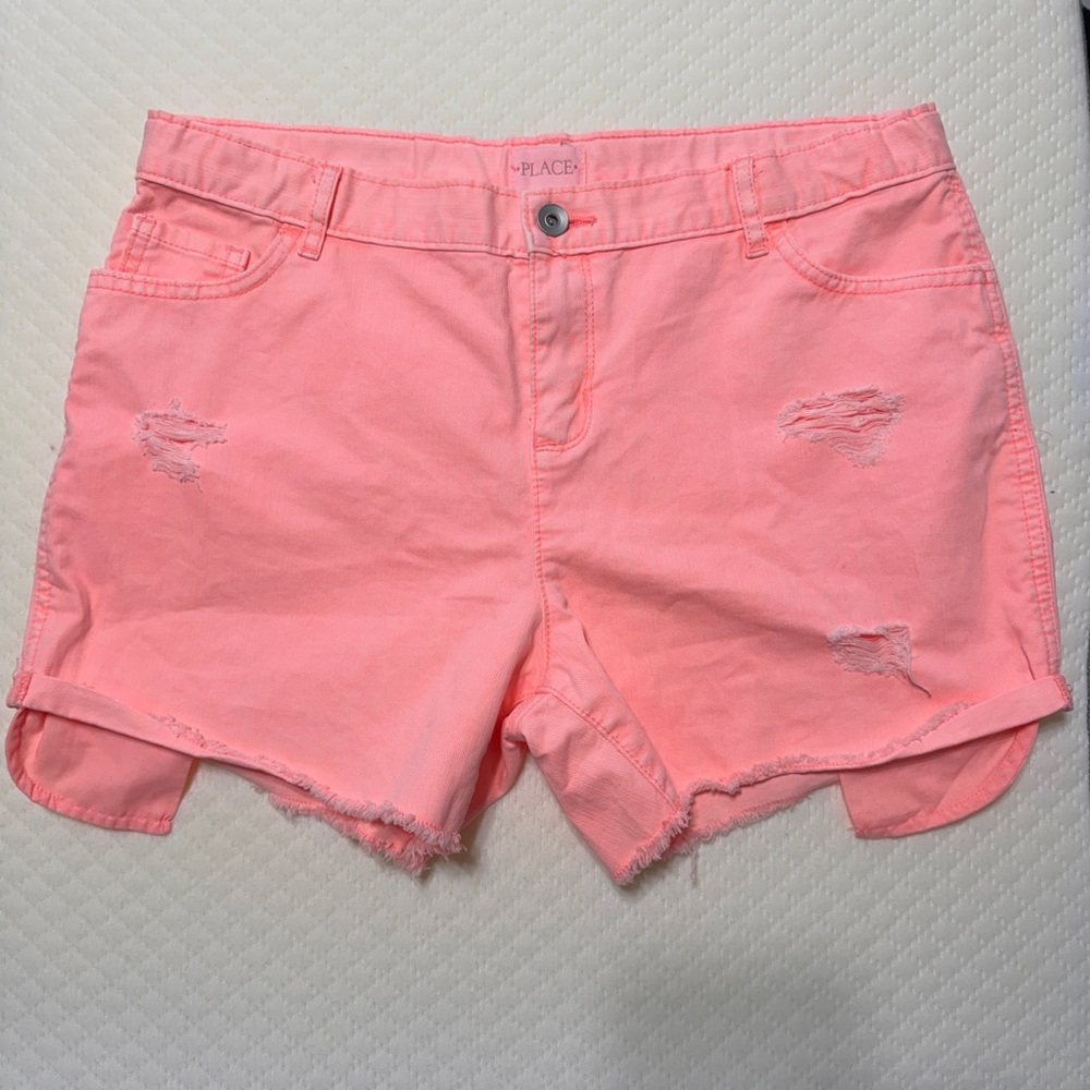 Place Bright Pink Denim Pants